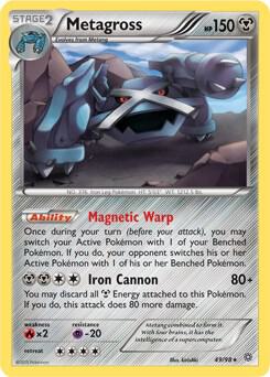 Metagross - 49/98 (XY Ancient Origins) card from Deck Exclusives