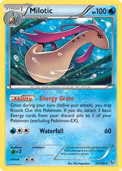 Milotic - 23/106 (XY Flashfire) card from Deck Exclusives