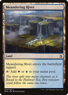 Meandering River card from Amonkhet