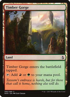 Timber Gorge card from Amonkhet
