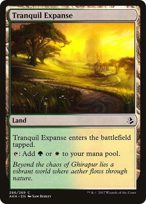 Tranquil Expanse card from Amonkhet