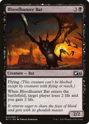 Bloodhunter Bat card from Welcome Deck 2017