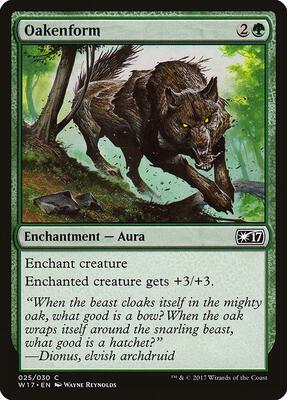 Oakenform card from Welcome Deck 2017