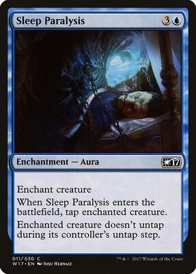 Sleep Paralysis card from Welcome Deck 2017