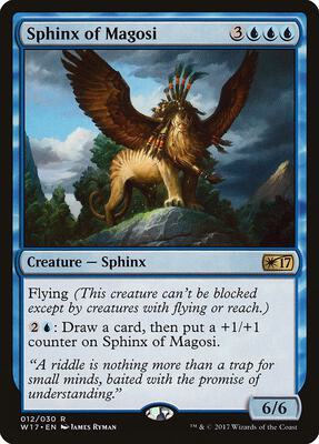 Sphinx of Magosi card from Welcome Deck 2017