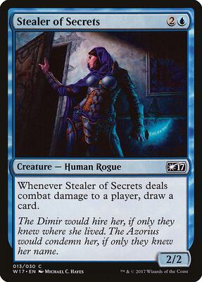 Stealer of Secrets card from Welcome Deck 2017