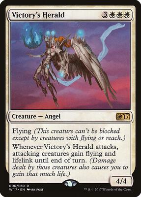 Victory's Herald card from Welcome Deck 2017