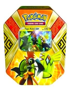 Island Guardians Tin [Tapu Koko GX] card from SM - Guardians Rising