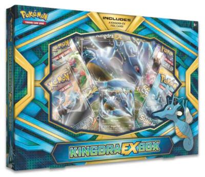 Kingdra EX Box card from SM Base Set