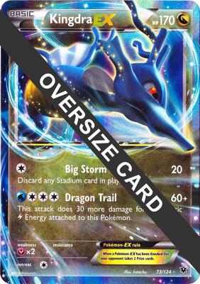 Kingdra EX - 73/124 card from Jumbo Cards