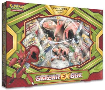 Scizor EX Box card from SM Base Set