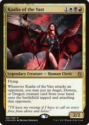 Kaalia of the Vast card from Commander Anthology