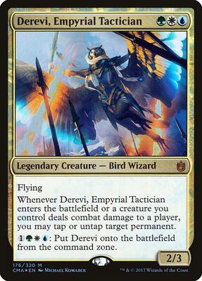 Derevi, Empyrial Tactician card from Commander Anthology