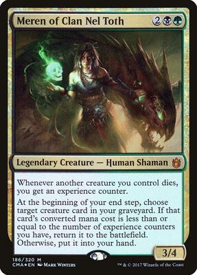 Meren of Clan Nel Toth card from Commander Anthology