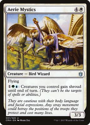 Aerie Mystics card from Commander Anthology