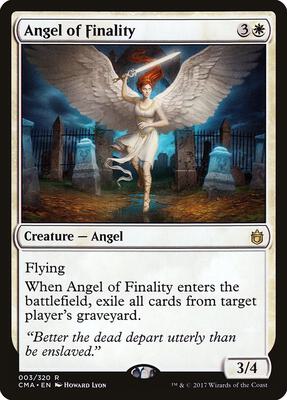 Angel of Finality card from Commander Anthology