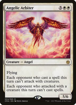 Angelic Arbiter card from Commander Anthology
