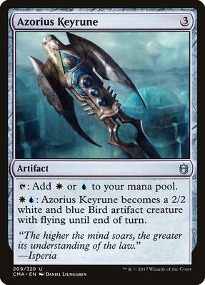 Azorius Keyrune card from Commander Anthology