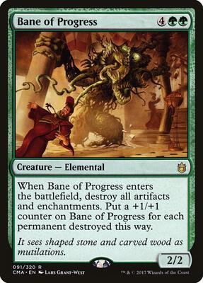 Bane of Progress card from Commander Anthology