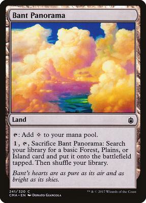 Bant Panorama card from Commander Anthology