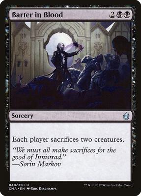 Barter in Blood card from Commander Anthology