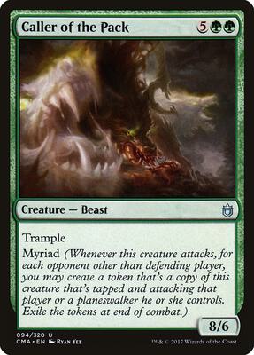 Caller of the Pack card from Commander Anthology