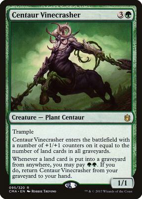 Centaur Vinecrasher card from Commander Anthology