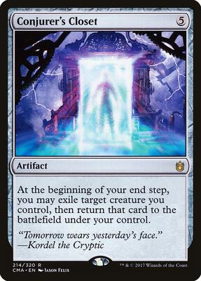 Conjurer's Closet card from Commander Anthology