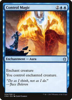 Control Magic card from Commander Anthology
