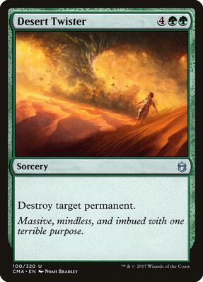 Desert Twister card from Commander Anthology