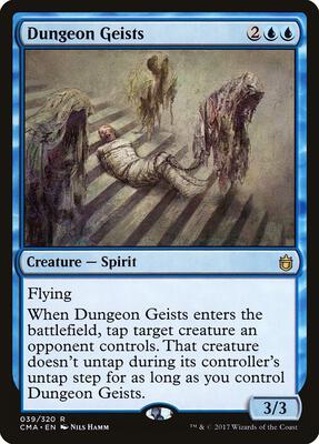 Dungeon Geists card from Commander Anthology