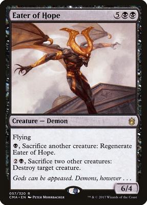Eater of Hope card from Commander Anthology