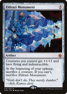 Eldrazi Monument card from Commander Anthology