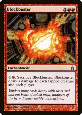 Blockbuster card from Ravnica: City of Guilds