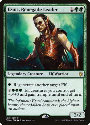 Ezuri, Renegade Leader card from Commander Anthology