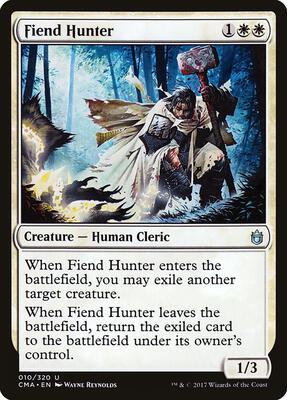 Fiend Hunter card from Commander Anthology