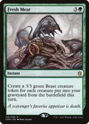 Fresh Meat card from Commander Anthology