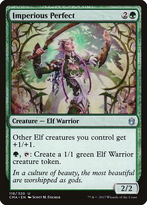 Imperious Perfect card from Commander Anthology