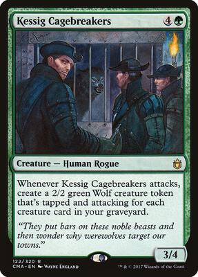 Kessig Cagebreakers card from Commander Anthology