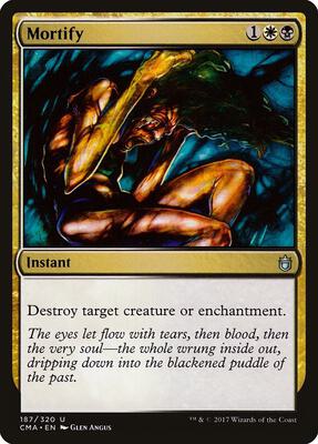 Mortify card from Commander Anthology