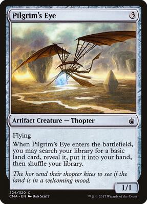 Pilgrim's Eye card from Commander Anthology