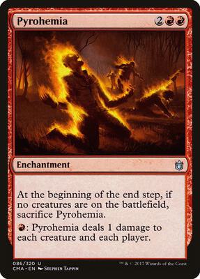 Pyrohemia card from Commander Anthology