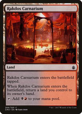Rakdos Carnarium card from Commander Anthology
