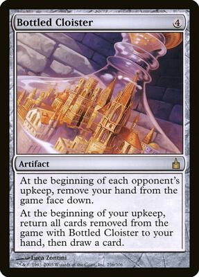Bottled Cloister card from Ravnica: City of Guilds