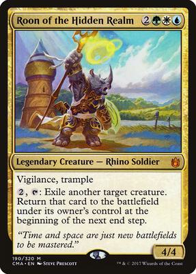 Roon of the Hidden Realm card from Commander Anthology