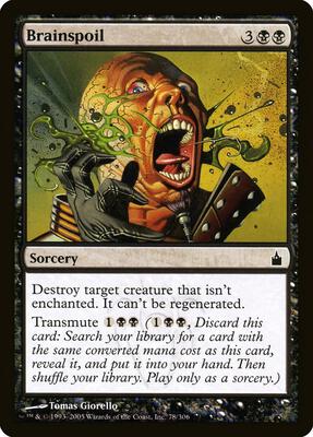 Brainspoil card from Ravnica: City of Guilds