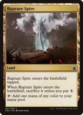 Rupture Spire card from Commander Anthology