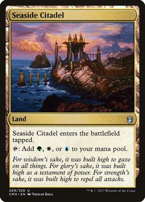 Seaside Citadel card from Commander Anthology