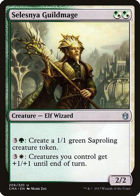 Selesnya Guildmage card from Commander Anthology