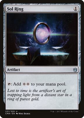 Sol Ring card from Commander Anthology